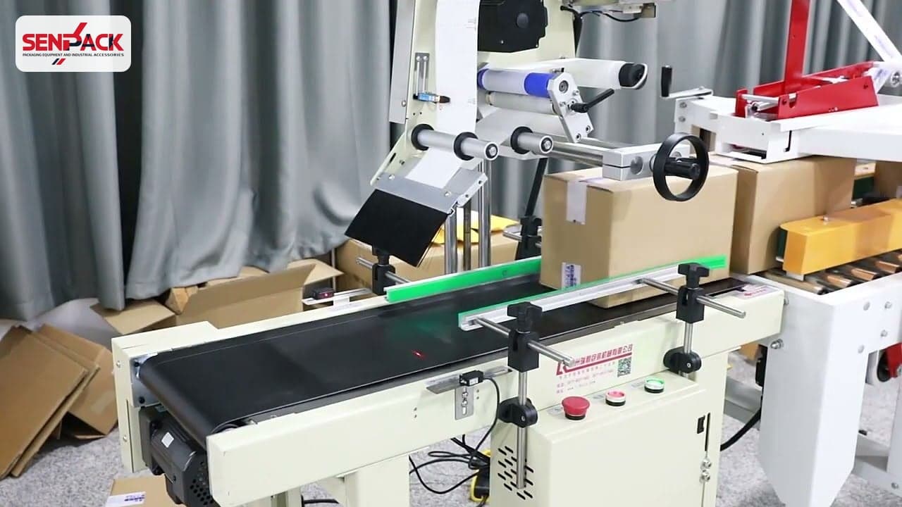 Cụm máy dán thùng carton và dán nhãn