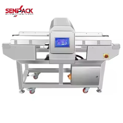 Máy dò kim loại bao bì nhôm SENPACK CQ-807 (Touch Screen) cho dây chuyền thực phẩm
