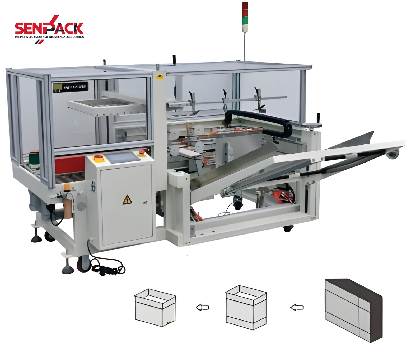 Máy dựng thùng carton tự động