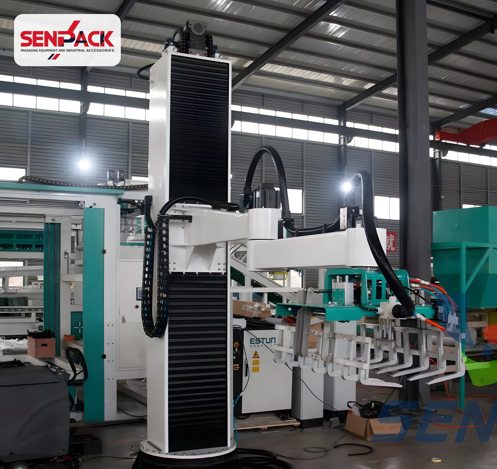 Robot cột